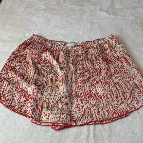 Elegant MILEY + MOLLY Red and White Women's PJ Lingerie Set Size X-Large Hot! - Picture 12 of 15
